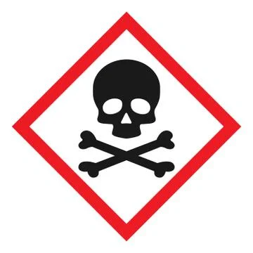 Hazard warning symbol vector icon flat sign symbol with rectangle mark isolat Stock Illustration
