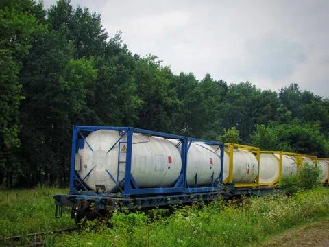 Hazardous Materials Train Stock Photos