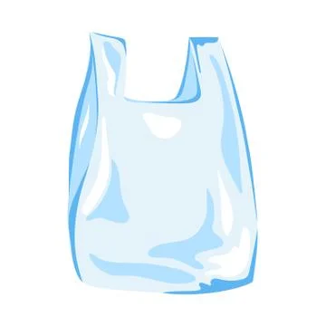 HAZARDOUS PLASTIC Ecological Problem Vector Illustration Set Stock Illustration