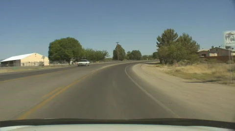 Hazardous stop in the middle of the road Stock Footage