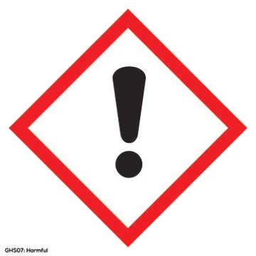 Hazardous warning sign Stock Illustration