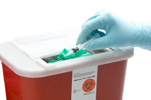 Hazardous Waste Container Stock Photos