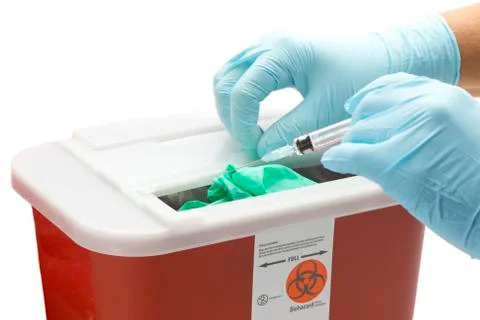 Hazardous Waste Container Stock Photos
