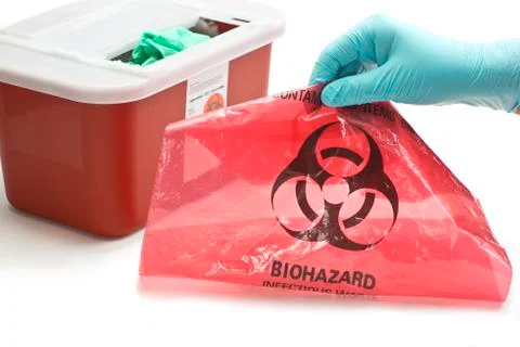 Hazardous Waste Containers Stock Photos