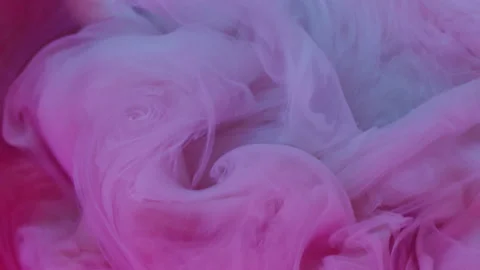 Haze ink explosion mist paint splash spill cloud Stock Footage 342435118