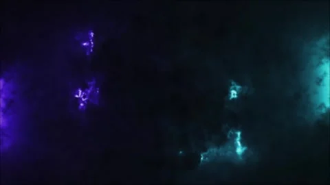 In the haze purple and blue lightning, mystical background. Abstract animation Stock Footage 263139727