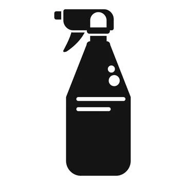 Haze sprayer icon simple vector. Water bottle mist Ilustración de archivo