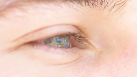 Hazel eye of person Stock Footage 85789230