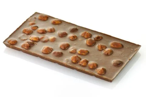 Hazelnut chocolate Stock Photos