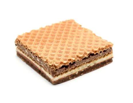 Hazelnut wafer 写真素材