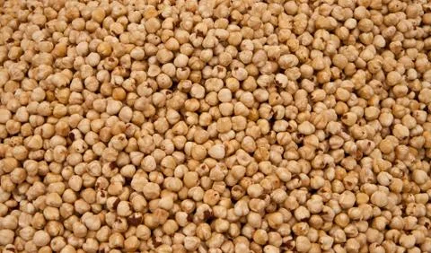 Hazelnuts as background 스톡 사진