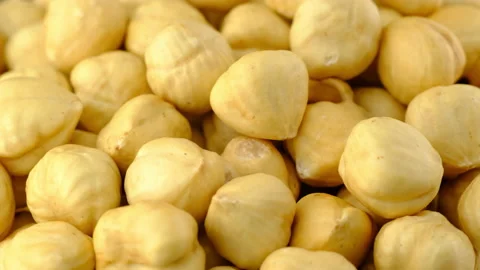 Hazelnuts Video stock 137562662