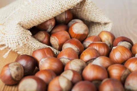 Hazelnuts Stock Photos