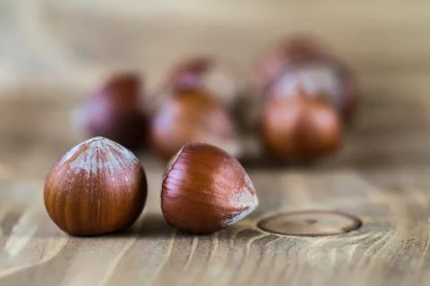 Hazelnuts Stock Photos