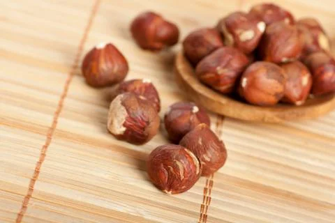 Hazelnuts Stock Photos