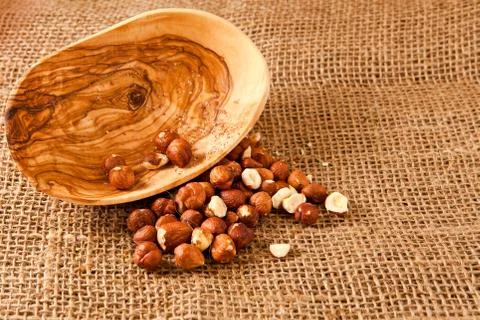 Hazelnuts Stock Photos