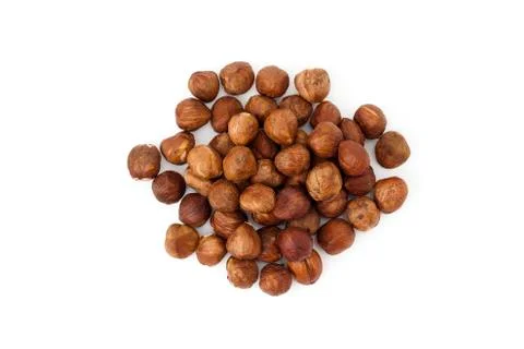Hazelnuts Foto stock