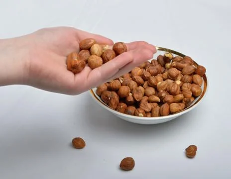 Hazelnuts Stock Photos