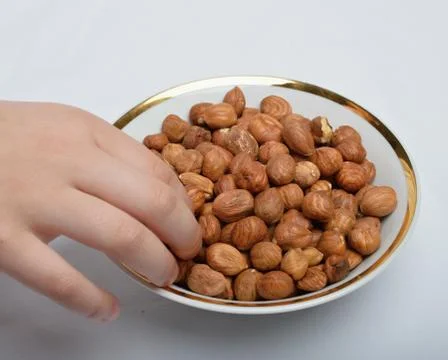 Hazelnuts Stock Photos