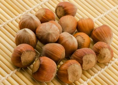 Hazelnuts Stock Photos
