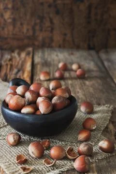 Hazelnuts Stock Photos
