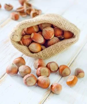 Hazelnuts Stock Photos