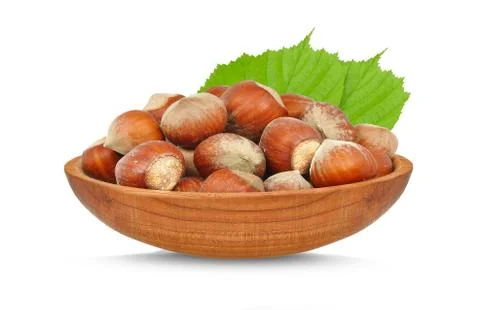 Hazelnuts Foto stock