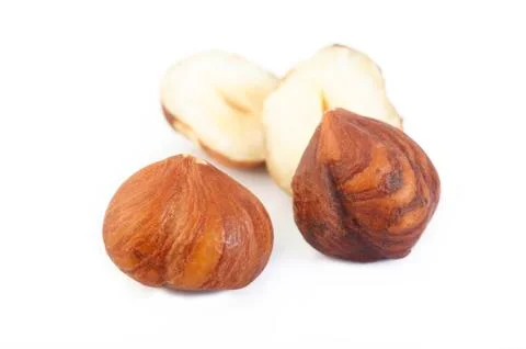 Hazelnuts 스톡 사진