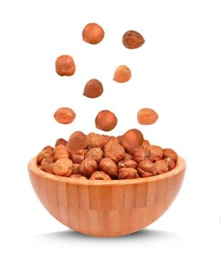 Hazelnuts Foto stock