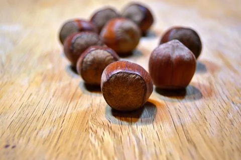 Hazelnuts Stock Photos