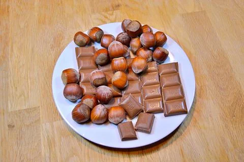 Hazelnuts Stock Photos