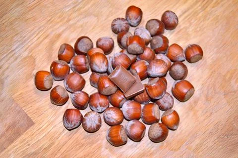 Hazelnuts Stock Photos