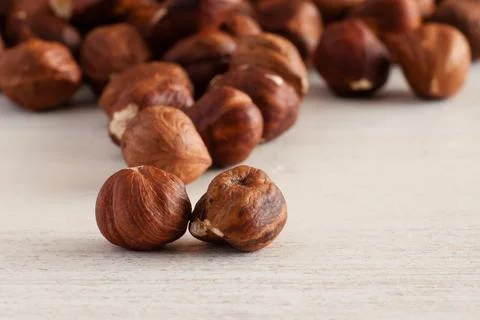 Hazelnuts Stock Photos