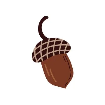 Hazelnuts. Vector illustration Stock Illustration