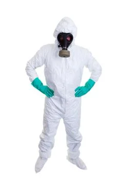 Hazmat suit 写真素材