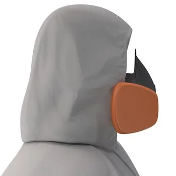 3d Model Hazmat Worker Clothes Buy Now 89230403 Pond5
