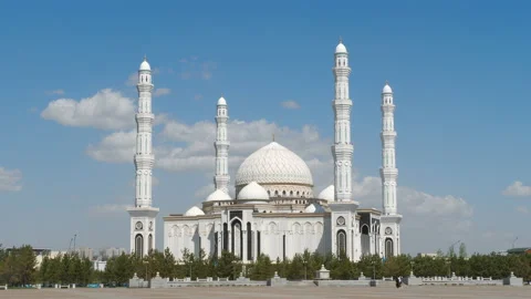 Hazrat Sultan Mosque Video stock 195113333