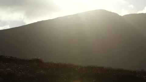 Hazy hebridean winter light Stock Footage 158194454