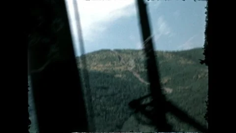 Hazy Mountain View Stock Footage 277585225