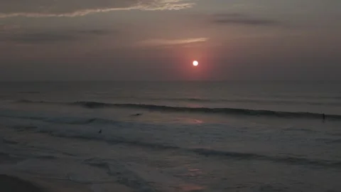 Hazy Sunrise Stock Footage 283417112
