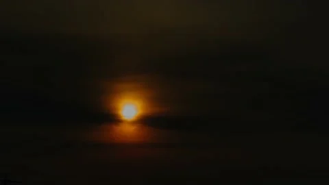 Hazy Sunrise Timelapse Video stock 147131198