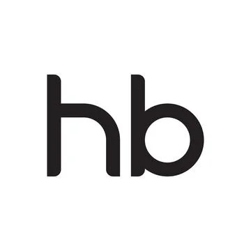 HB initial letter logo template vector icon design Stock-Illustration