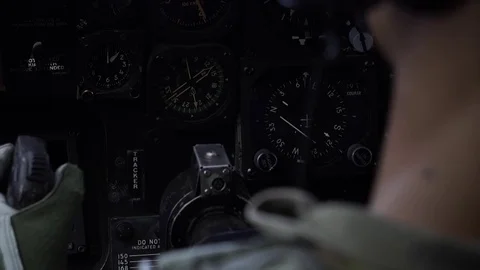 HC-130P King aircrew perform a static line jump Stock Footage 75985076