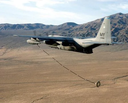 HC-130P/N King Primary function: Multi-role rescue platform. Speed: 289 mp... Stockfoto's