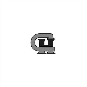 HC AND CH Abstract initial monogram letter alphabet logo design Stock Illustration