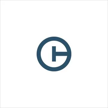 HC AND CH Abstract initial monogram letter alphabet logo design Stock Illustration