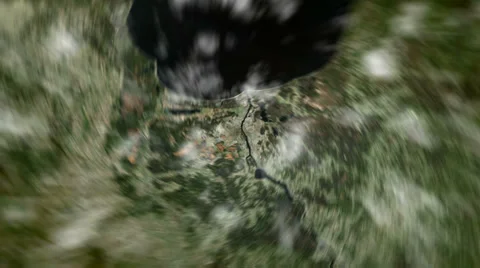 HD 1080 - Zoom in earth (through clouds from space) Stock-Footage 34227151