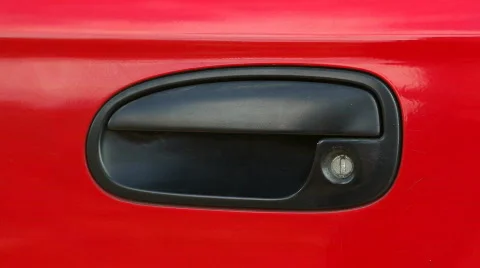 HD 1080p - Locking a car Stock Footage 666885