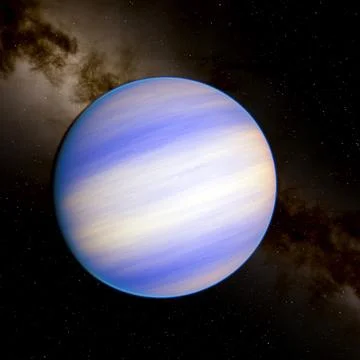 HD 20794 d Planet Stock Illustration