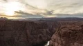 HD 24p Horseshoebend winter sunset southwest time lapse tight. HD Footage